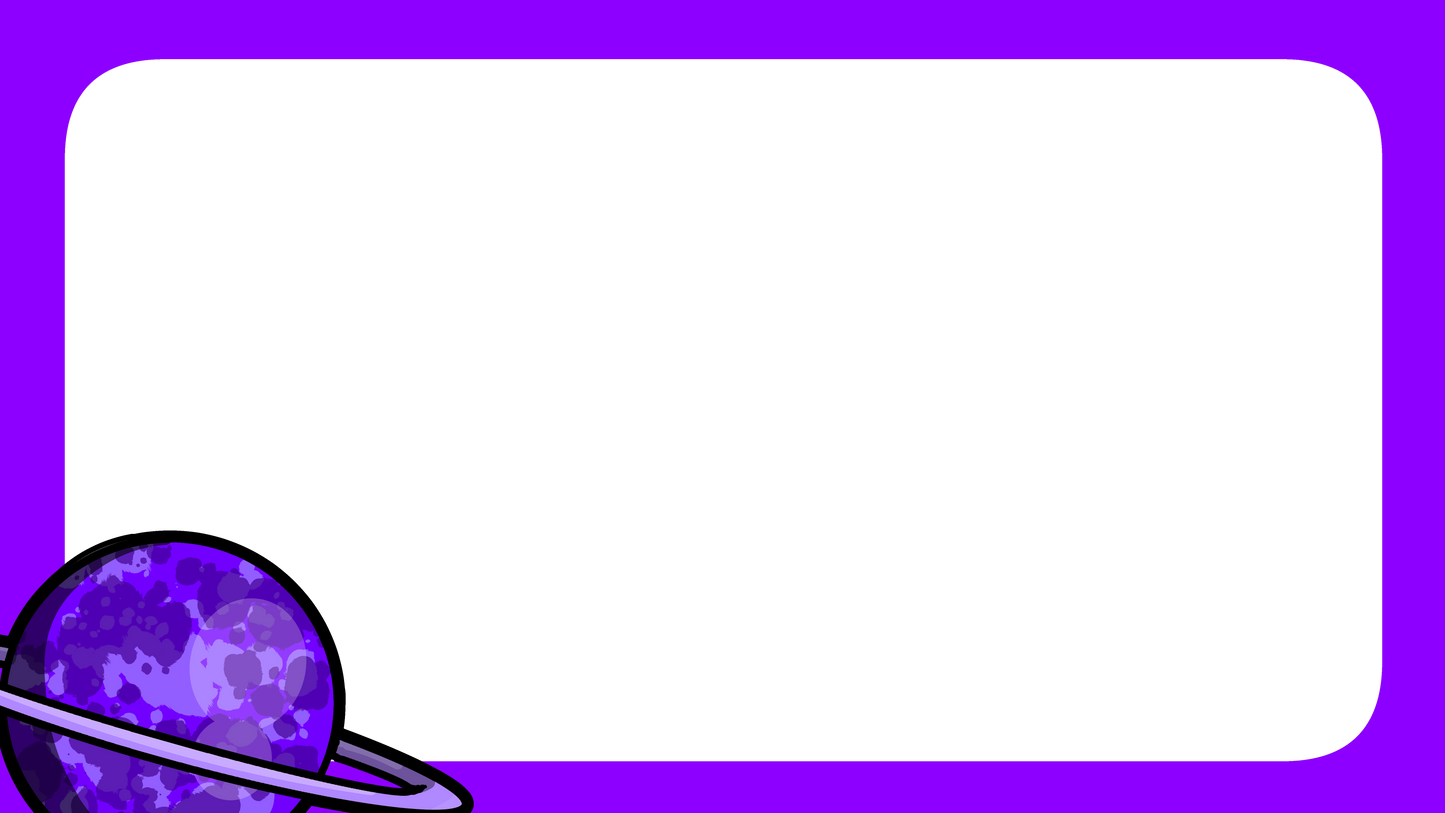 "INTERGALACTIC!" Alien Planet Cartoon Pack!