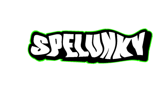 "POP!" "SPELUNKY" Custom Text